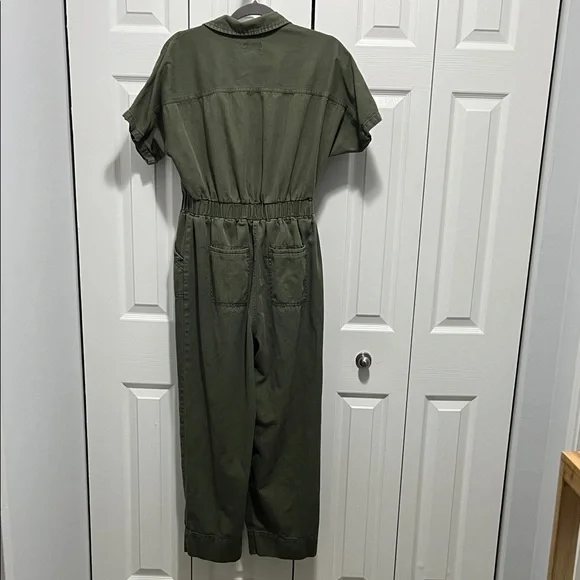 Universal Thread Dark Green Utility Jumpsuit - Picture 5 of 7